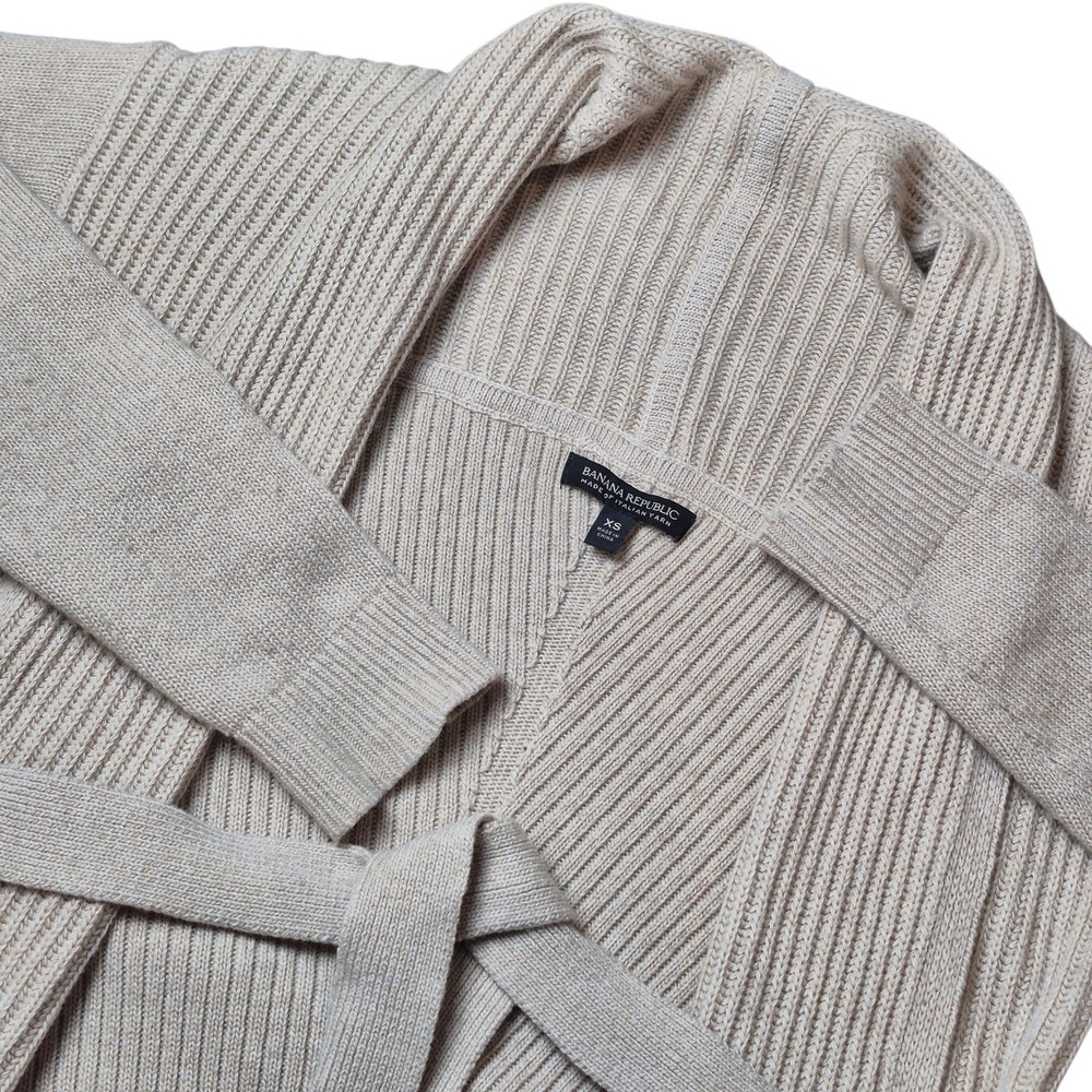 Banana Republic Women's XS Italian Yarn Wool Cashmere Wrap Cardigan Luxury